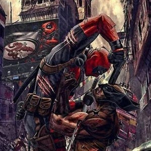 Deadpool vs Wolverine I STL l 3D Digital Printing STL File for 3D Printers, Movie Characters, Games, Figures