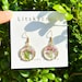 see more listings in the Flower Earrings Frame section