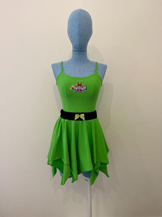 green emerald velvet dress Amazon.com: Powerpuff Girls: Buttercup Costume for Kids by Rubies, Girl's  Small : Toys & Games