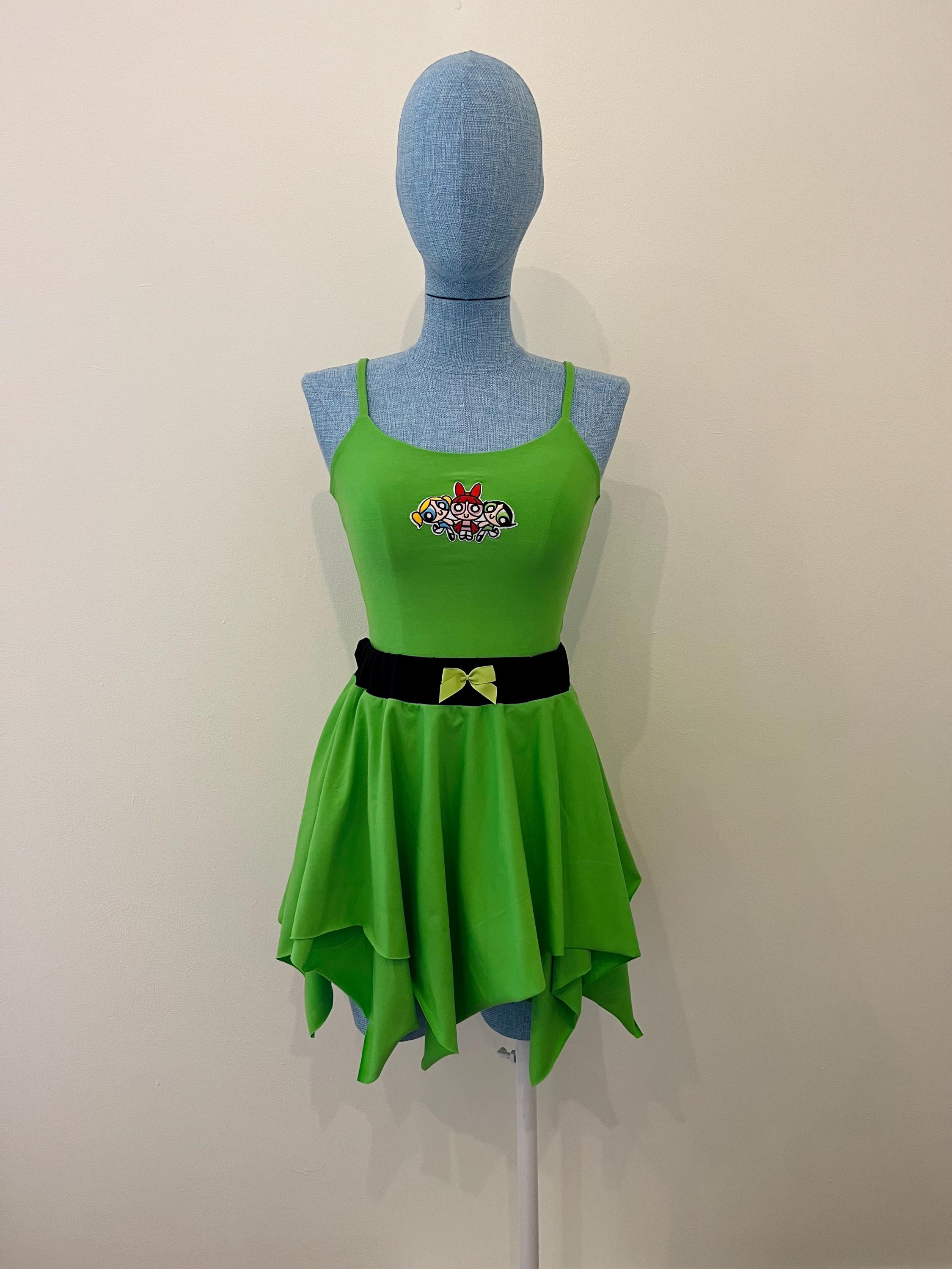 green powerpuff dress Amazon.com: Rubies Powerpuff Girls: Buttercup Costume for Adults, Women's Small : Clothing, Shoes & Jewelry