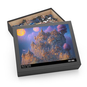 Burgpuzzle Spaß Puzzle Buntes Burgpuzzle Kinderpuzzle Erwachsenenpuzzle