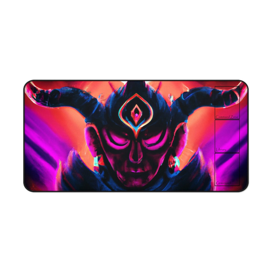 Magic Play Mat Magic Key Board Mat Game Mat Demon Commander Etsy