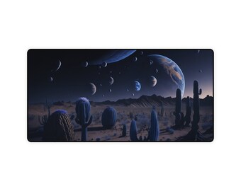 Tapete de escritorio Desert Planet: tapete de juego Celestial Space