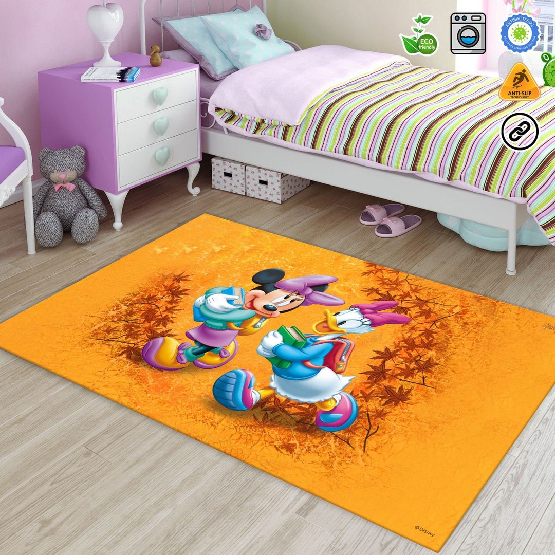 Donald Dug Rug Disney Rug Kids Room Rug Floor Rug Baby Etsy