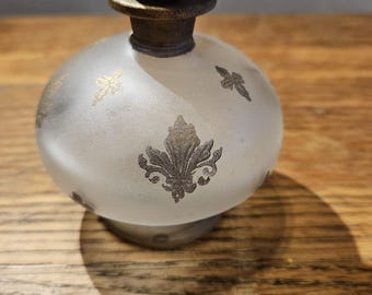Jenny Blair art glass scent perfume bottle