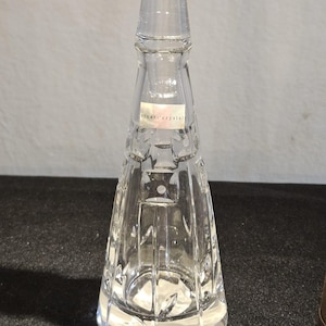 Vintage Stuart Crystal Mantra Scent Bottle