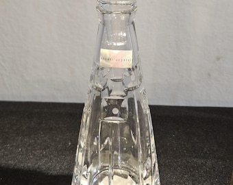 Vintage Stuart Crystal Mantra Scent Bottle