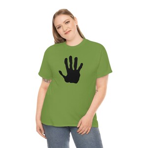 Camiseta con la huella de la mano de Trent - Isla del Drama Total imagen 3