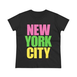 Camiseta de Glee de la ciudad de Nueva York - Corte para mujer