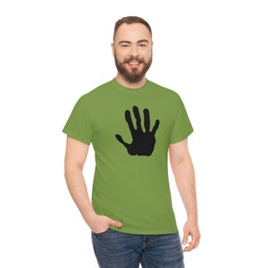 Camiseta con la huella de la mano de Trent - Isla del Drama Total imagen 4