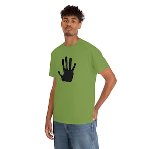 Camiseta con la huella de la mano de Trent - Isla del Drama Total imagen 5