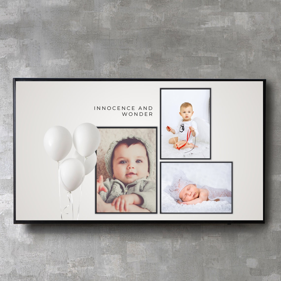Birthday Slideshow Presentation Template With Music Photo Collage Slide ...