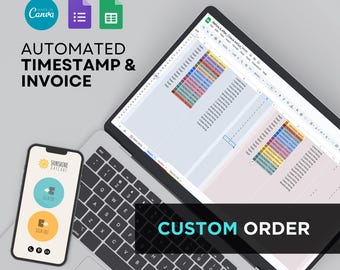 Child Care Sign In and Out Sheet Automated Billing Invoice, Google Forms Attendance Dayhome Daycare Check Log Behavior Development Tracker