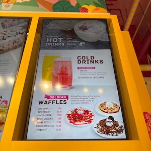 3 - Custom Order Animated Digital TV Editable Canva Menu Board Screen for Restaurant Pizza Burger Cafe Breakfast Drive Thru Food Truck image 9