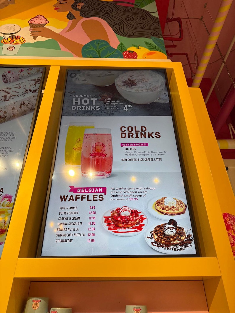 3 - Custom Order Animated Digital TV Editable Canva Menu Board Screen for Restaurant Pizza Burger Cafe Breakfast Drive Thru Food Truck image 9