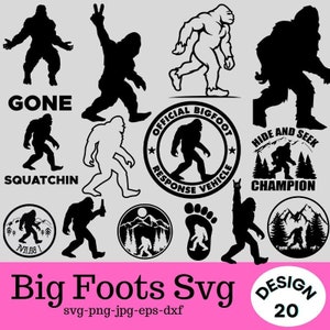 Bigfoot Svg, Bigfoot Sign, Sasquatch Svg, Big Foot Svg, Bigfoot Sticker, Camping Svg, Adventure Svg, Hunting Svg, Mountains Svg, Forest Svg