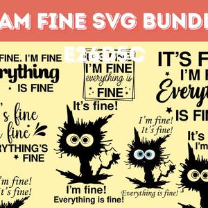 Es ist in Ordnung, mir geht es gut, alles ist in Ordnung SVG, es ist in Ordnung, mir geht es gut
