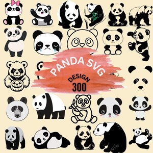 300 Panda Shirt Svg, Panda Png, Panda Peeking Svg, Lindo Panda Svg, Panda Svg, Bebé Panda Svg, Lindo Animal Svg, Animal Svg, Panda Clipart