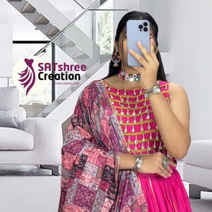 Lehenga choli for women  Pure Rayon Cotton designer party wear indian wedding wear lengha choli sangeet function reception wear lehengas