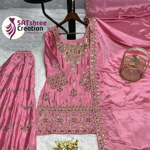Latest Pakistani Indian Wedding Dresses, Eid Party formal Dress Embroidery Clothes Stitched salwar kameez Mehndi Suit Guest Luxury Outfit