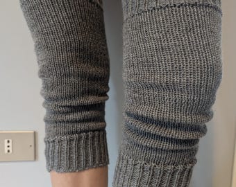 Scalda ginocchia in lana di pecora lavorati a mano: terapeutici Made in Italy