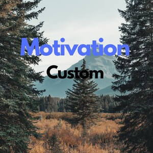 Custom Motivation Canvas. This would look great in and adventure themed office, Garage, Workplace, Or livingroom.