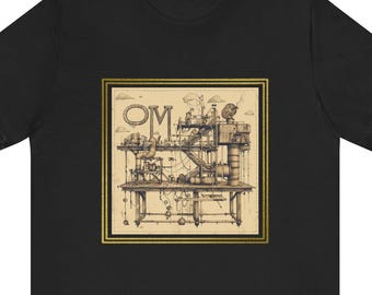 Odyssee des Geistes OM Rube Goldberg Machine Tee