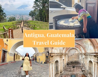 Guida turistica di Antigua Guatemala / Pianificatore di vacanze ad Antigua / Cosa fare, dove alloggiare, spostarsi, dove mangiare / Itinerari ad Antigua PDF
