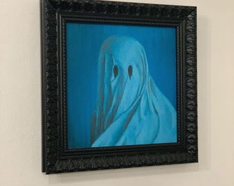 A ghost story - Oil painting