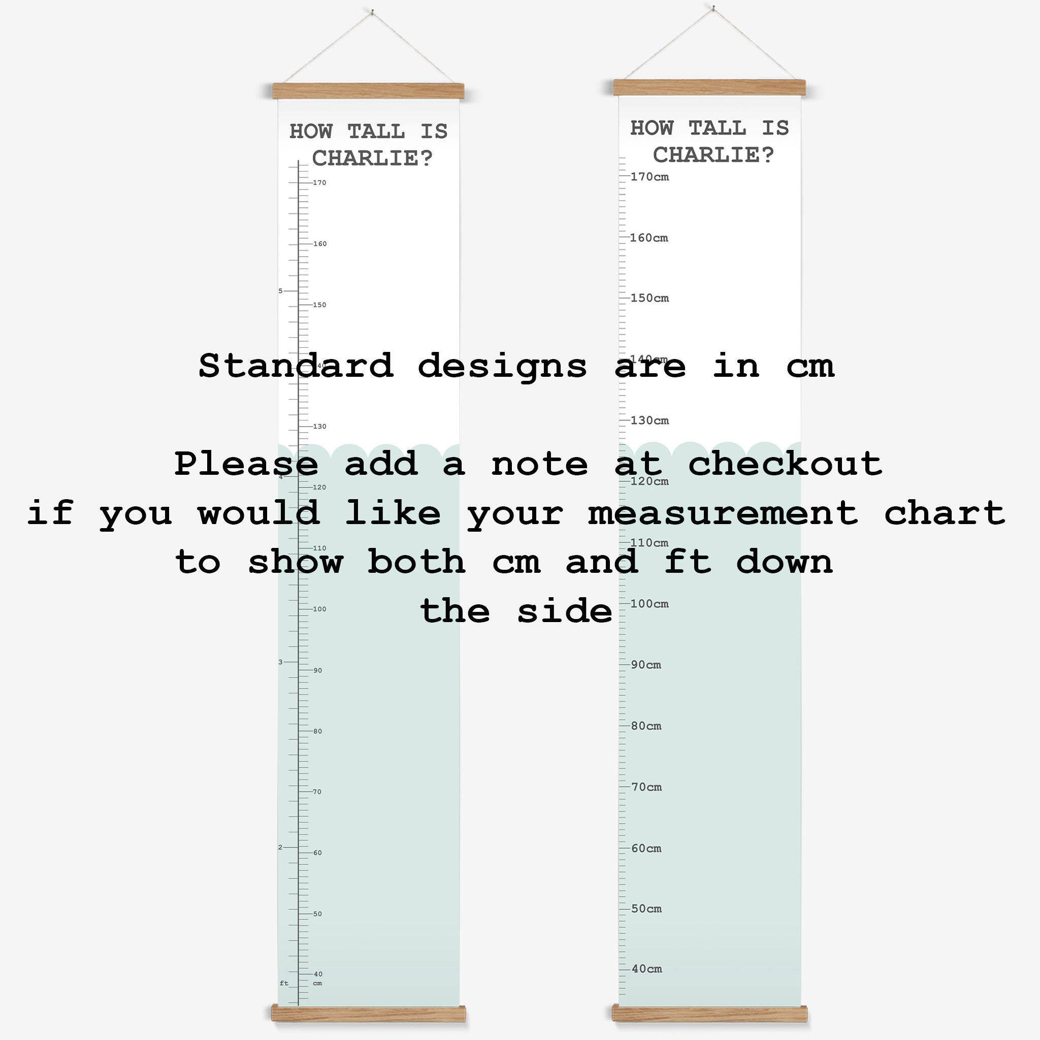 Personalised Height Chart for Children Giraffe Available Etsy
