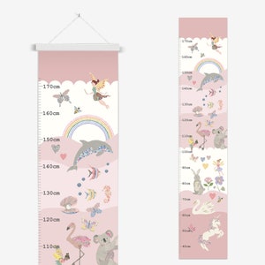 Hoogtemeter voor kinderen - Mooi en roze