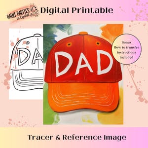 Father&#39;s day Sip and Paint Party Template DIY Canvas Printable Coloring Page Party Printable Adult Paint & Sip Template Canvas Kids Download
