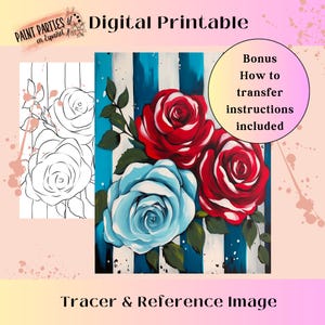 DIYペイントパーティー印刷可能大人用ペイント＆シップテンプレートキャンバスステンシルぬり絵ページキッズダウンロードアートパーティーガールナイトデートナイトファミリーナイト