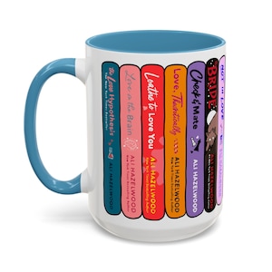 Ali Hazelwood Book Lover Mug: STEM Romance, Nerdy Couple Art