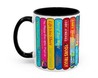 Abby Jimenez Inspired Mug • Bookish Romance Gift • Romcom Coffee Cup for Readers • Cute Book Lover Mug • 11oz/15oz Ceramic