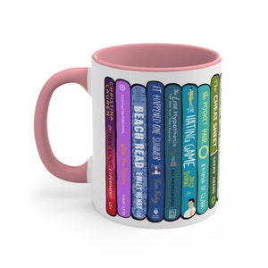 CUSTOM Book Stack Mug 11oz