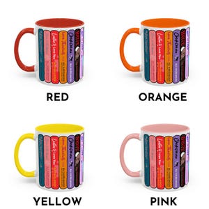 Ali Hazelwood Book Lover Mug: STEM Romance, Nerdy Couple Art image 4