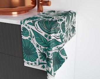 Floral Hand Towel | Kitchen Towel | Tea Towel