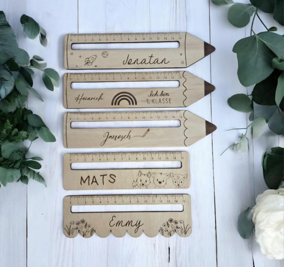 Reading Aid With Wooden Ruler, Back-to-school Gift, Perfect for ...