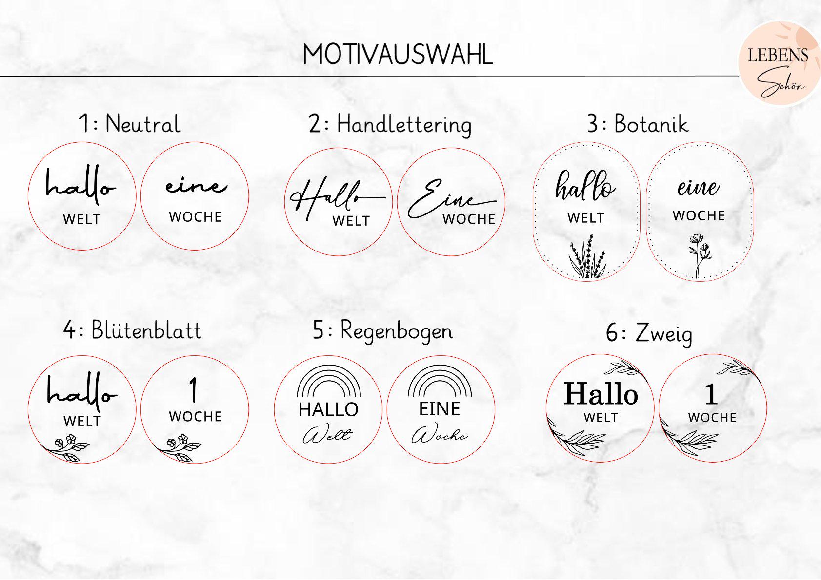 Tappe Mensili In Legno Per Neonato – Set 13 Pezzi Con Hello World Multilingue, Primo Anno Di Crescita