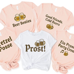 Oktoberfest Shirt, Funny Octoberfest Shirts, Matching Drinking Shirts, German Beer Festival, Leavenworth, Funny Bachelorette Party Shirts