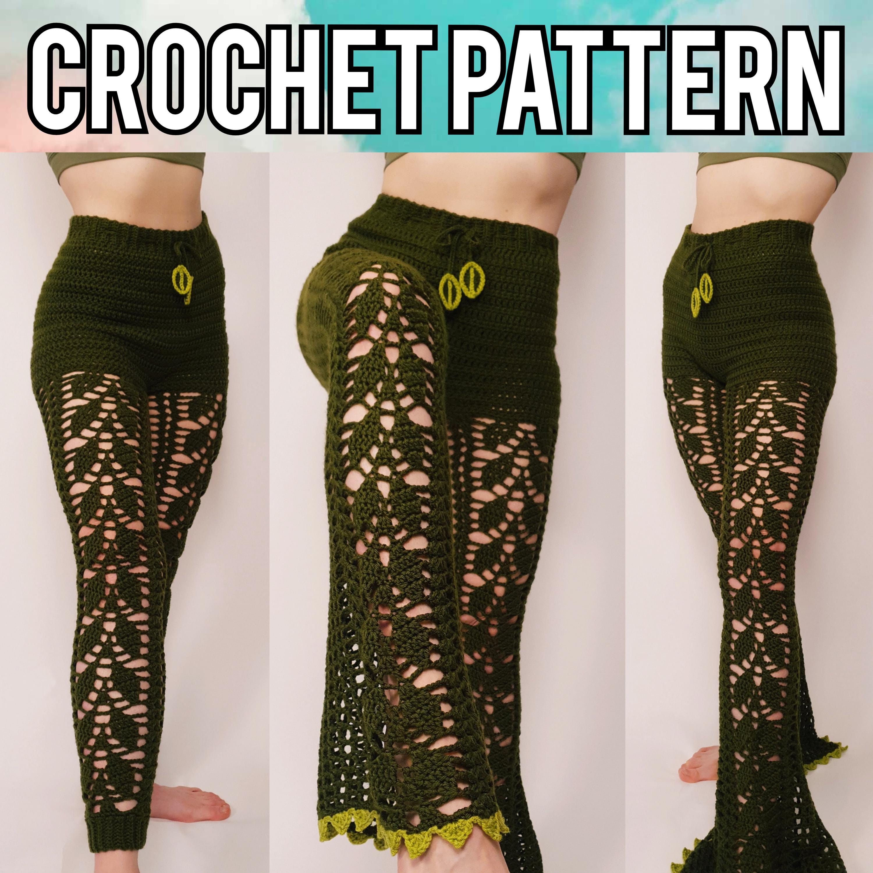 美品 HELIOPOLE CROCHET LACE KNIT PANTs HELIOPOLE（エリオポール）の「CROCHET LACE KNIT PANTs（その他