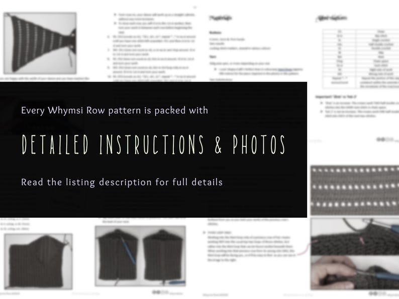 Badlands Sleeves Crochet PATTERN | Distressed Hooded Bolero, Goth Rave ...