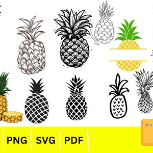 pineapple SVG,Pineapple Cut File,Pineapple Clipart,Pineapple SVG Bundle,Pineapple Silhouette,Pineapple Digital,Pineapple fruit svg,fruit svg