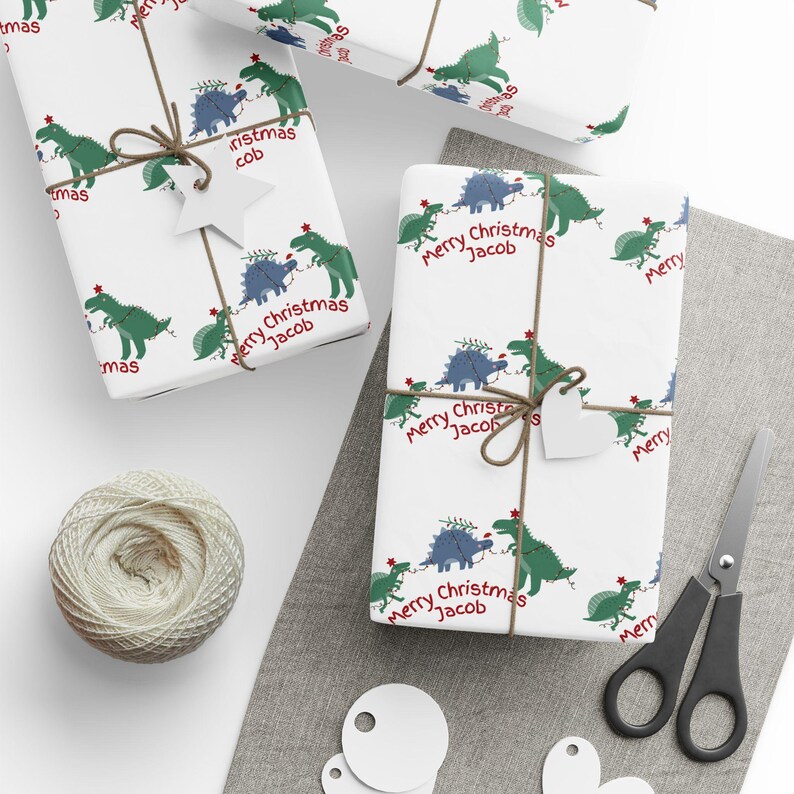 CENTRAL 23 Wrapping Paper For Boys - 6 Sheets Of Fun Birthday Gift Wrap - Fire Engine - Truck