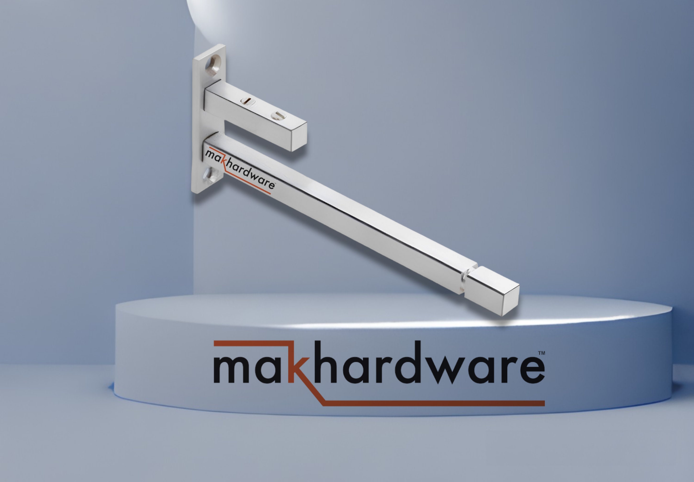 Handmade Stainless Steel F Type Glass Shelf F Bracket Square Adjustable 6mm/ 8 Mm/ 10mm/ 12mm