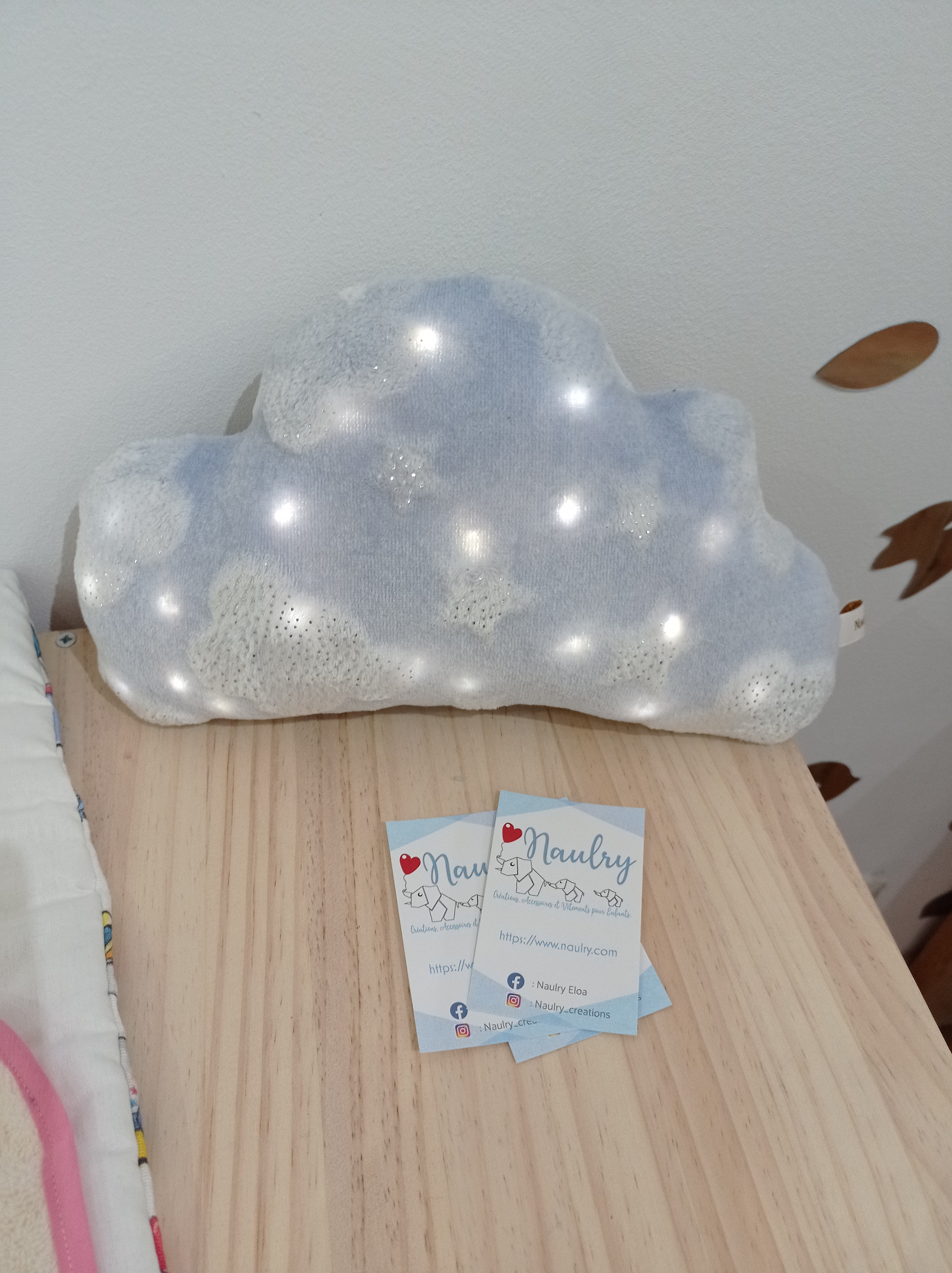 Coussin Lumineux - RENAUD - Personnalisable - 40x40 cm - Housse Lavable - Intérieur Coussin Lumineux - RENAUD - Personnalisable - 40x40 cm - Housse Lavable - Intérieur