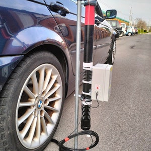 SUPPORT under the wheel for HF antenna fishing rod LK.24.03.16 base under the wheel