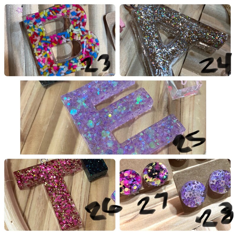 Epoxy Resin Numbers Set 1 2 3 4 5 6 7 8 9 10 Math Etsy