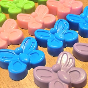 Handgemachte Schmetterling Sheabutter Seife, duftende ätherische Öle